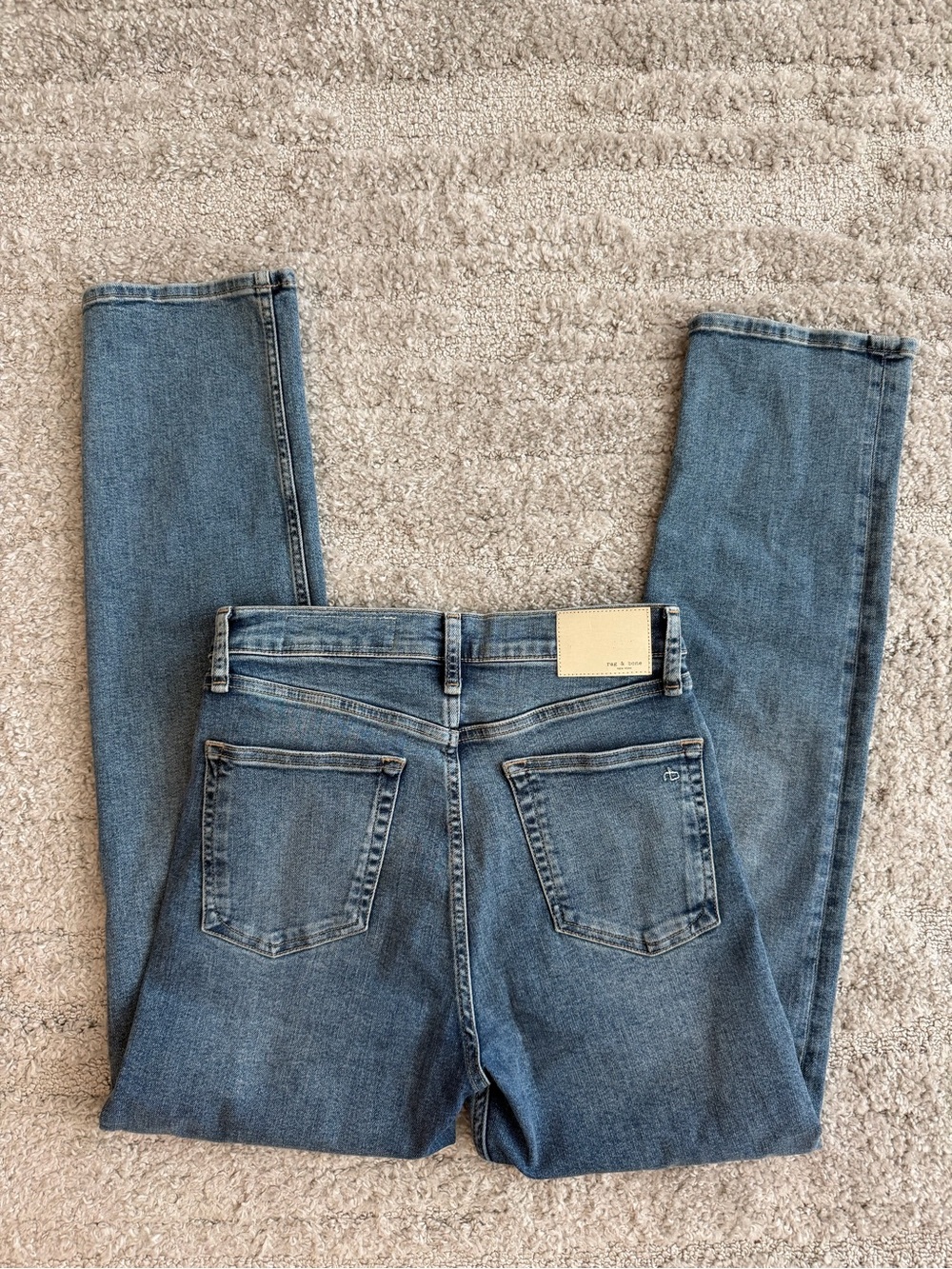 EUC Rag & Bone Size 28 Wren High Rise Full Length Slim Jeans